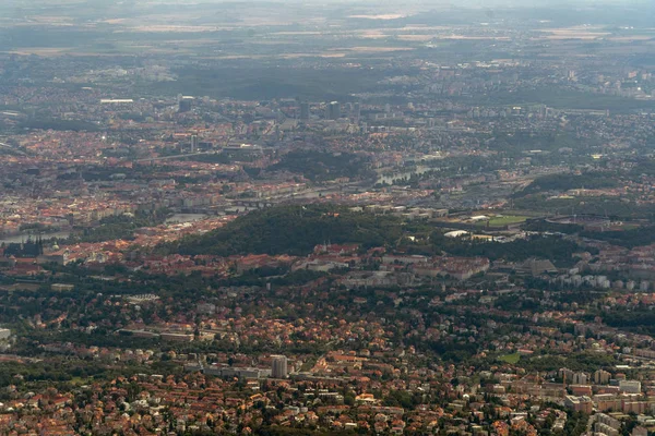 Prager Luftbild-Panorama — Stockfoto