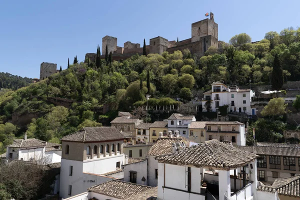Alhambra festung palast in granada spanien — Stockfoto