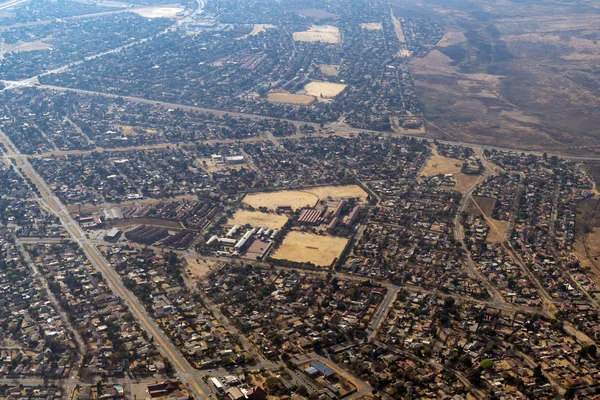 ヨハネスブルグ航空ビュー — ストック写真