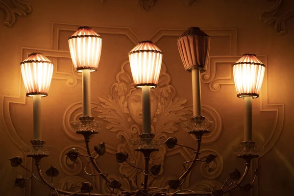 VENECIA, ITALIA - 15 DE SEPTIEMBRE DE 2019 - Teatro La Fenice vista interior —  Fotos de Stock