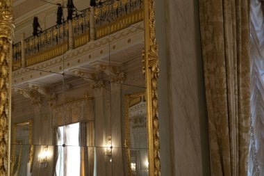 Venedik, İtalya - 15 Eylül 2019 - La Fenice Tiyatrosu