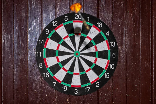 Dart Game Target Close Detail — Stock Photo, Image