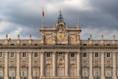 Madrid kraliyet sarayı manzarası