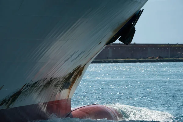 Crucero Prow Arco Detalle Cerca — Foto de Stock