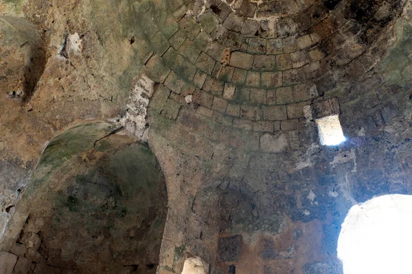 Chiesa Bizantina Senza Tetto Nella Riserva Vendicari Noto Sicilia — Foto Stock