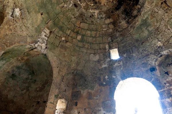 Byzantine Church Roof Vendicari Reserve Noto Sicily — Stock Photo, Image