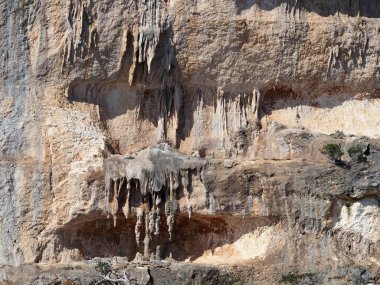 Orosei Körfezi Cala Kayalık kayalıklar Sardunya İtalya deniz manzarası