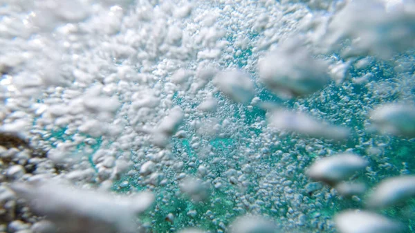 Кришталева Вода Сардинії Під Водою Вид Підводне Плавання Панорама Скуба — стокове фото