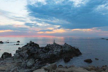 Kayalık Monterey Ca Sunrise,