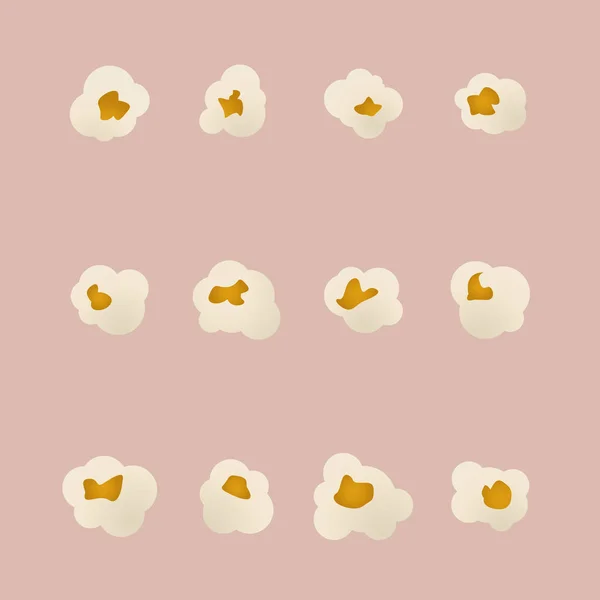 Palomitas Maíz Ilustración Vectorial — Vector de stock