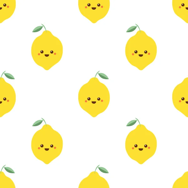 Čimanský citron vzor — Stockový vektor