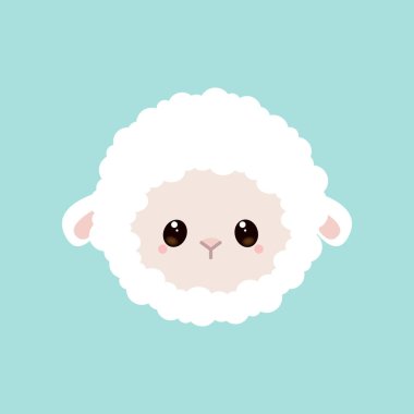 sevimli küçük koyun