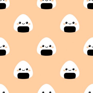 Sevimli onigiri desen