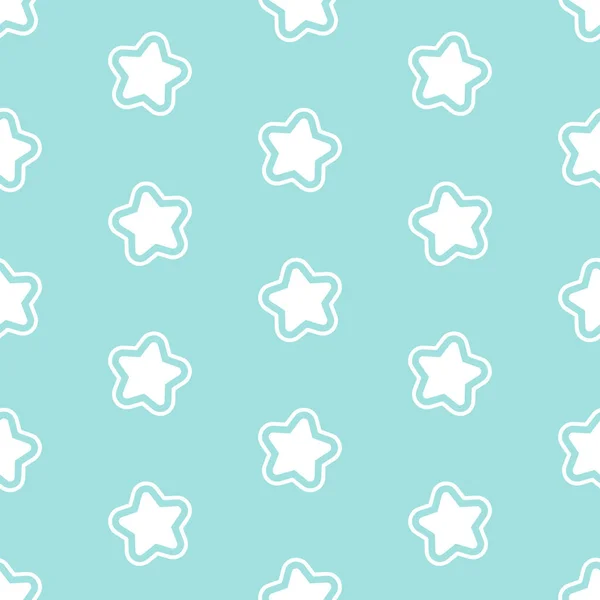 Cute little stars background — Stock Vector