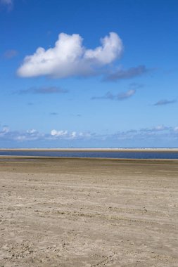 Hollanda'da Adası ameland adlı boş beach