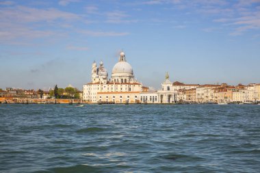 Punta della Dogana ve Basilica di Santa Maria della Salute, Venedik, İtalya