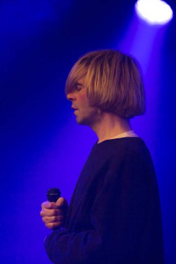 Amsterdam, Hollanda - 17 Şubat 2018 - İngiliz rock grubu The Charlatans'ın Paradiso Noord -De Tolhuistuin konseri