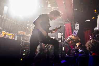 Utrecht, Hollanda - 11 Aralık 2016: Utrecht 'teki Tivoli Vredenburg' da konser