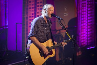 Amsterdam, Hollanda, 27 Mayıs 2016: İskoç folk rock grubu Travis'in melkweg konseri