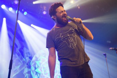 Amsterdam, Hollanda, 8 Kasım 2016: Avustralyalı ska ve caz grubu The Cat Empire'ın konseri Melkweg'de