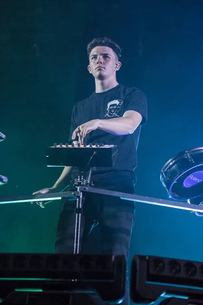 Nyon Switzerland July 2017 Concert French Electronic Musician Petit Biscuit — Stock Photo, Image