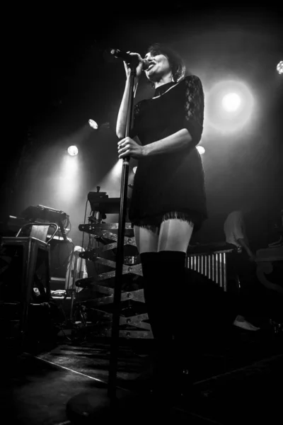 Amsterdã Holanda Março 2016 Concerto French Caravan Palace Local Melkweg — Fotografia de Stock