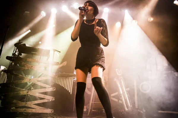 Amsterdam Nederland Maart 2016 Concert Van Franse Caravan Palace Bij — Stockfoto