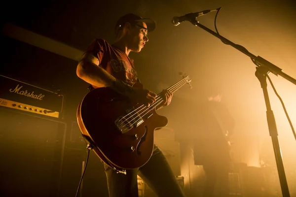 Amsterdam Netherlands Februar 2016 Konzert Des Holländischen Indie Rock Trios — Stockfoto