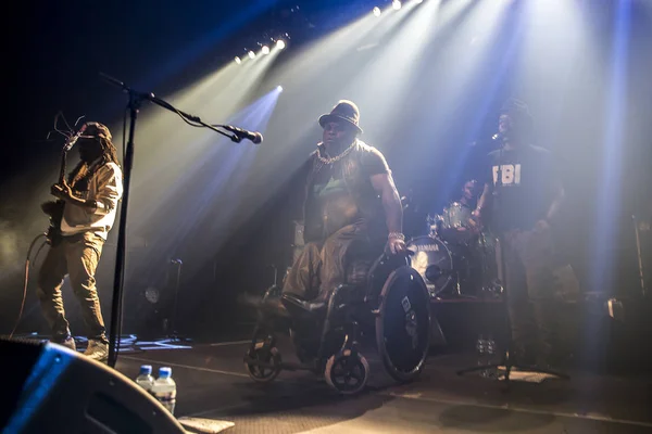 Utrecht Niederlande Dezember 2016 Konzert Der Kongolesischen Band Mbongwana Star — Stockfoto