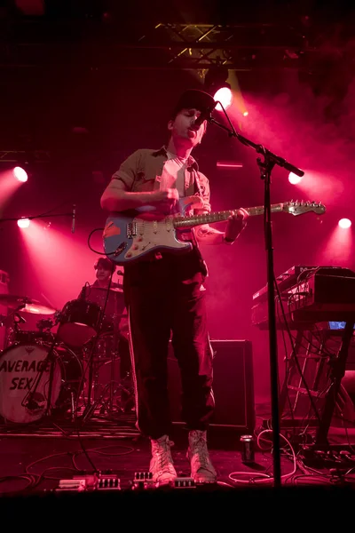 Amsterdam Hollanda Şubat 2018 Ngiliz Rock Grubu Charlatans Paradiso Noord — Stok fotoğraf