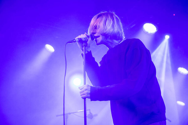 Amsterdam, The Netherlands - 17 February 2018 - Concert of British rock band The Charlatans at Paradiso Noord - De Tolhuistuin