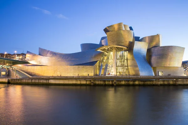 Bilbao Spanya Ocak 2016 Amerikalı Mimar Frank Gehry Tarafından Tasarlanan — Stok fotoğraf