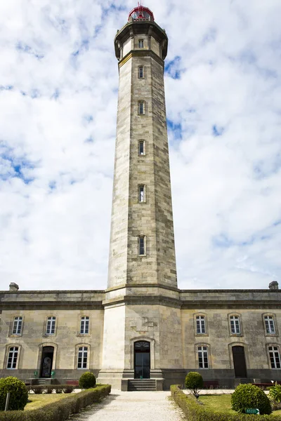 Vue Depuis Terrain Phare Grand Phare Des Baleines 1854 Ile — Photo