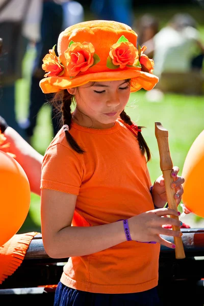 Amszterdam Hollandia Április 2014 Ünnepe Közállami Ünnep Király Napja Koningsdag — Stock Fotó