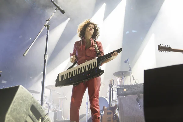 Nyon Schweiz Juli 2017 Konzert Der Kanadischen Rockband Arcade Fire — Stockfoto