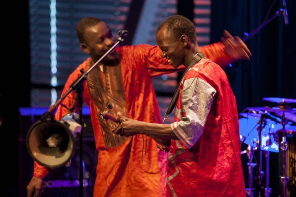 Ámsterdam Países Bajos Julio 2015 Concierto Banda Africana Bko Quintet — Foto de Stock