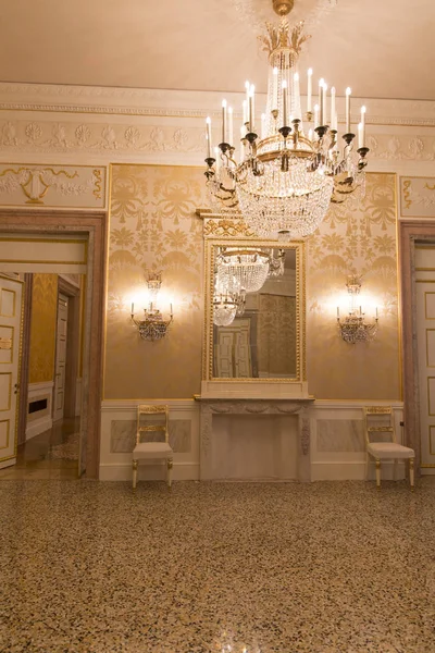 Венеція Італія Грудня 2015 Інтер Історичного Театру Fenice Реконструйований Після — стокове фото