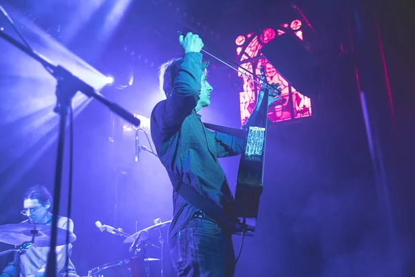 Amsterdam Hollanda Mart 2018 Amerika Şarkıcı Gitarist Lee Ranaldo Bitterzoet — Stok fotoğraf