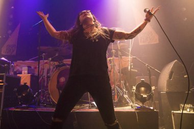 Utrecht, Hollanda - 11 Aralık 2016: Utrecht 'teki Tivoli Vredenburg' da konser