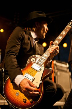 Traena, Norveç - 11 Temmuz: Traenafestival'de Amerikalı blues rock grubu 