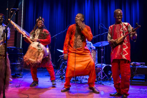 Ámsterdam Países Bajos Julio 2015 Concierto Banda Africana Bko Quintet — Foto de Stock