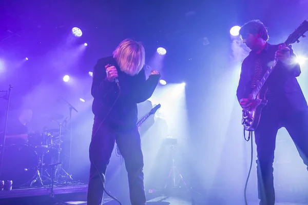 Amsterdam Hollanda Şubat 2018 Ngiliz Rock Grubu Charlatans Paradiso Noord — Stok fotoğraf