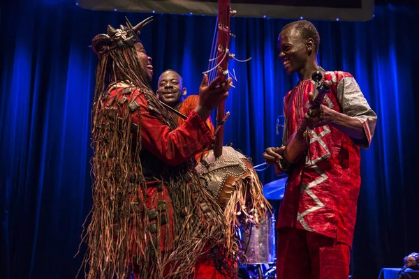 Ámsterdam Países Bajos Julio 2015 Concierto Banda Africana Bko Quintet — Foto de Stock