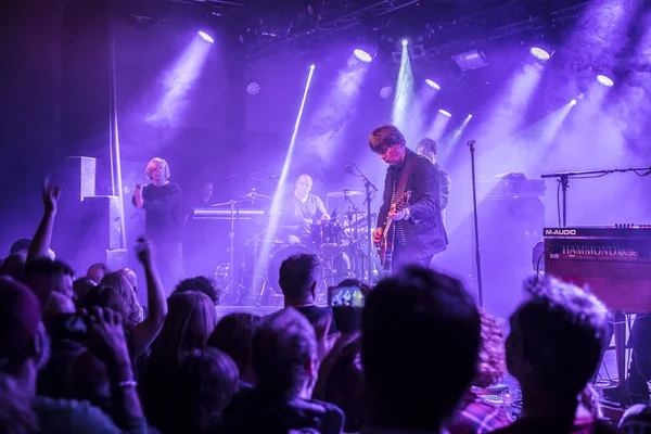 Amsterdam Hollanda Şubat 2018 Ngiliz Rock Grubu Charlatans Paradiso Noord — Stok fotoğraf