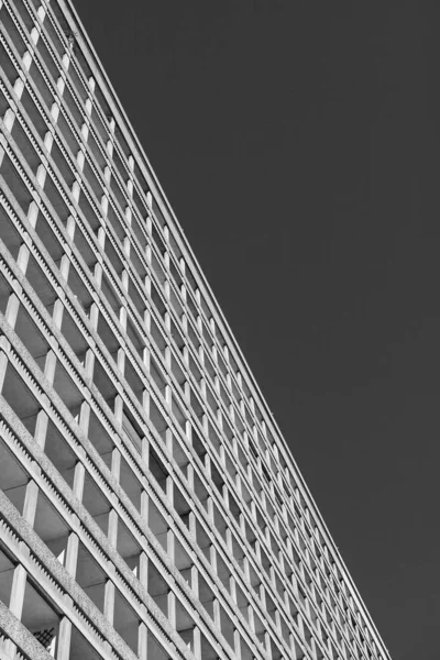 Moderne Büro Oder Wohngebäude Mit Blauem Himmel Lyon Frankreich — Stockfoto