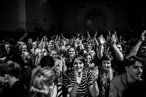 Amsterdam Holanda Março 2016 Concerto Banda Rock Bombay Street Local — Fotografia de Stock