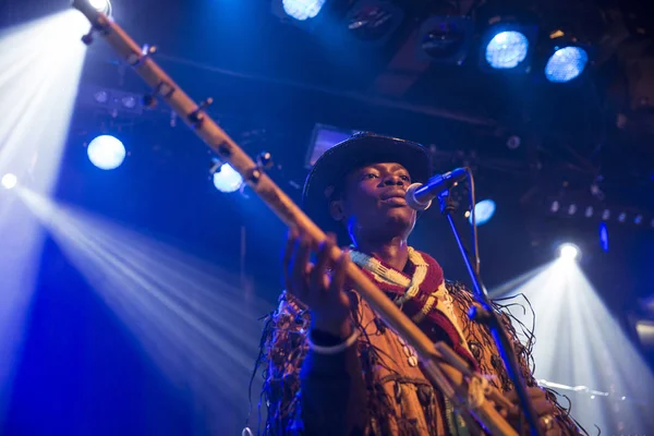 Amsterdam Niederlande Februar 2016 Konzert Der Afrikanischen Band Mali Bko — Stockfoto