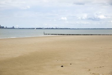 Sahil manzaralı, Breskens, Hollanda