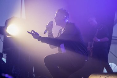 Utrecht, Hollanda - 11 Aralık 2016: Utrecht 'teki Tivoli Vredenburg' da konser