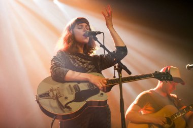 Utrecht, Hollanda - 11 Aralık 2016: Utrecht 'teki Tivoli Vredenburg' da konser